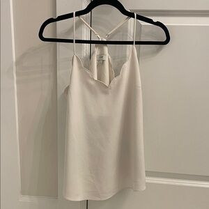 J. Crew Ivory Sleeveless Camisole